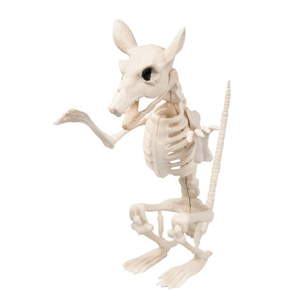 Halloween Ratte Skelett 18cm