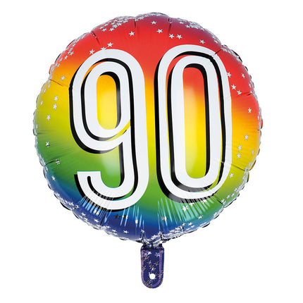 90 Jahre Helium Ballon 45cm