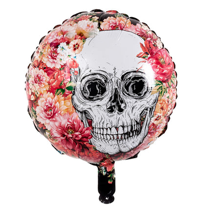 Halloween Helium Ballon Day Of The Dead Leer 45cm