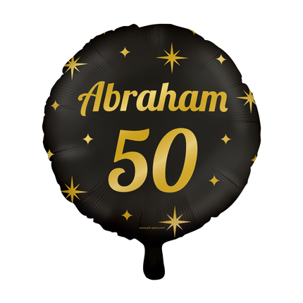 Helium Ballon Abraham Leer 30cm