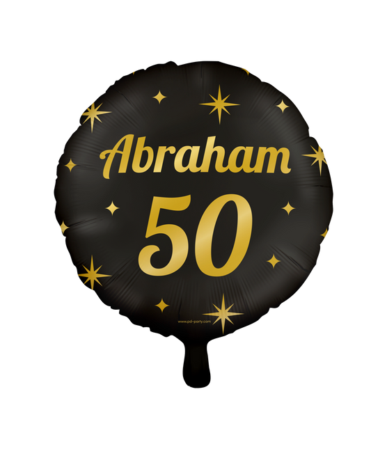 Helium Ballon Abraham Leer 30cm