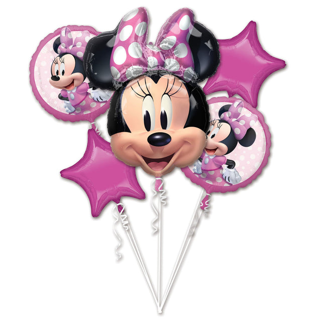 Minnie Mouse Helium Ballons Set 5 Stück