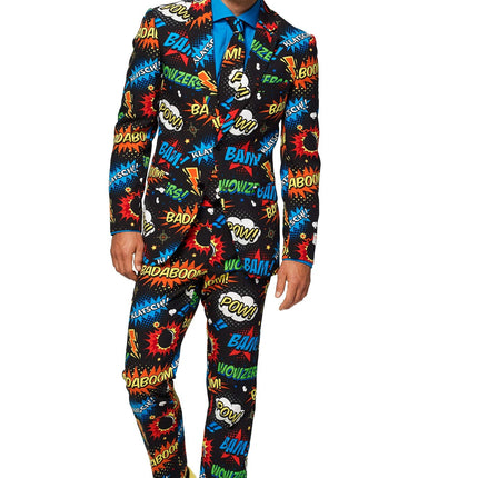 Comic Badaboom Anzug Männer <tc>OppoSuits</tc>