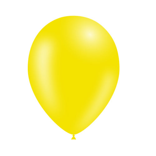 Hellgelbe Luftballons 25cm 10Stk