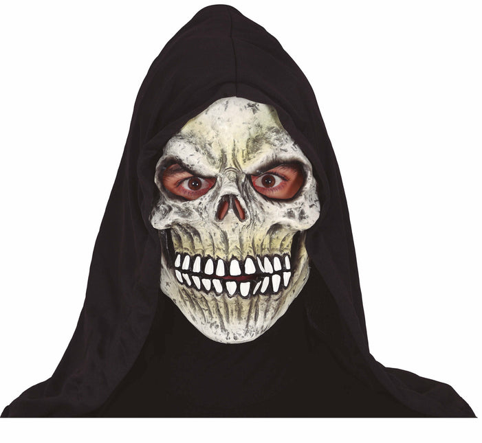 Halloween Maske Skelett Plastik