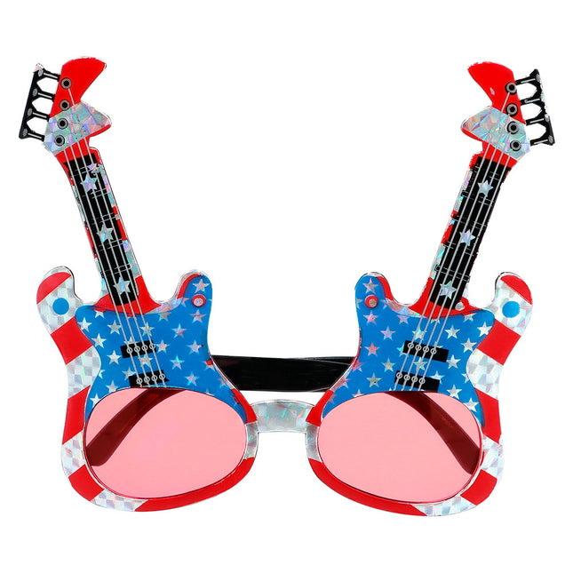 Partybrille Gitarre Usa