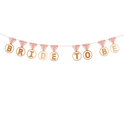 Girlande Bride To Be 2.5m