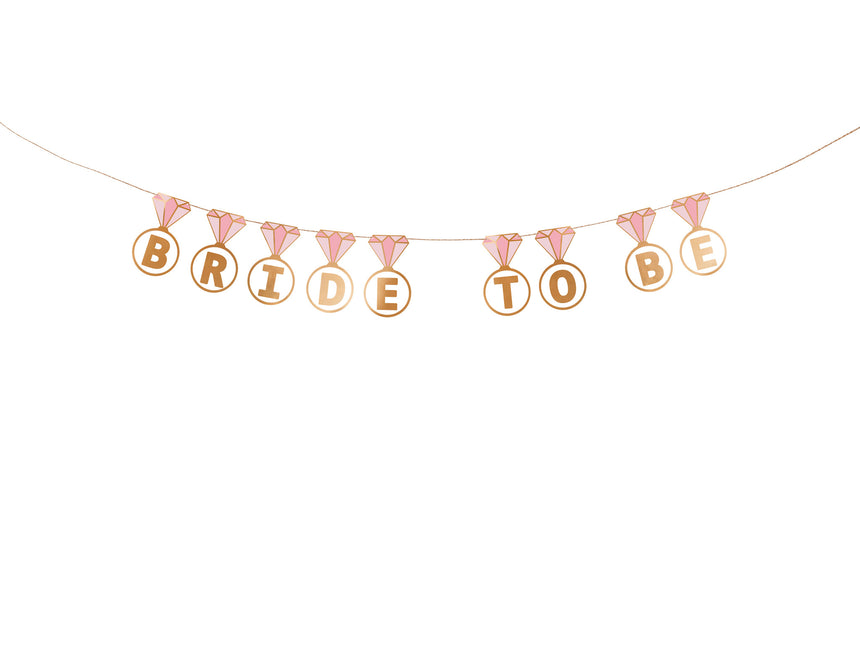 Girlande Bride To Be 2.5m