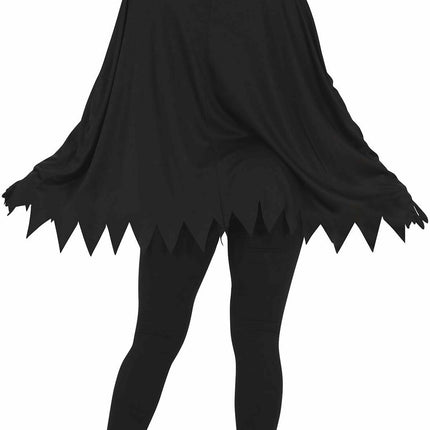 Skelett Halloween Poncho Damen