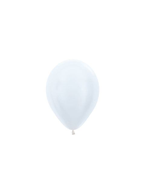 Ballons Perlweiß 12cm 50Stück