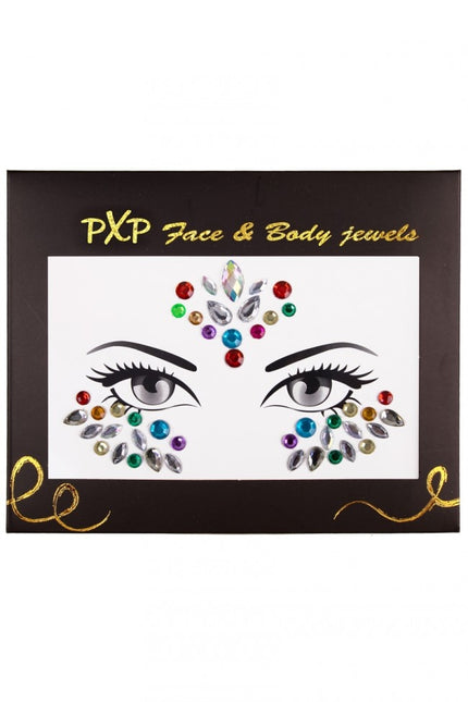 PXP Gesichtsaufkleber Face Jewels Bold & Beautiful