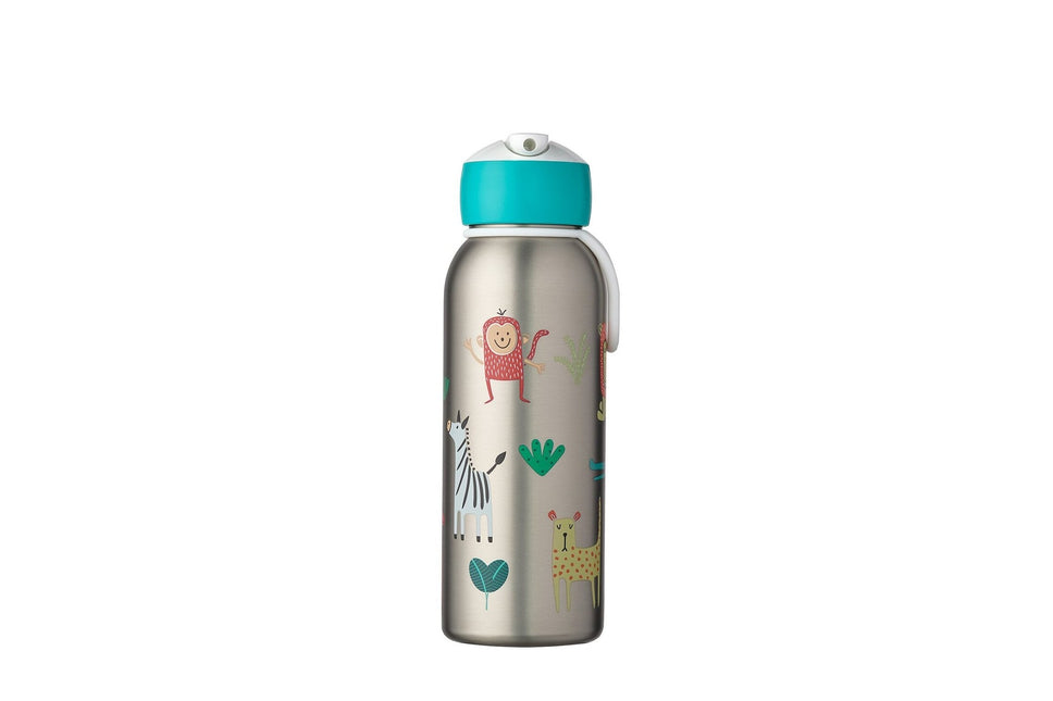 Thermosflasche Flip-Up Campus 350ml Tierfreunde