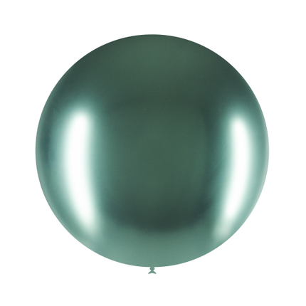 Grüner Riese Ballon Chrom 60cm