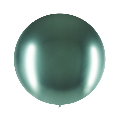 Grüner Riese Ballon Chrom 60cm