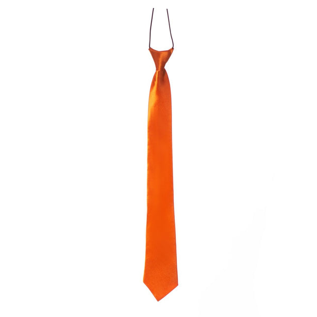 Krawatte Neon Orange 50cm