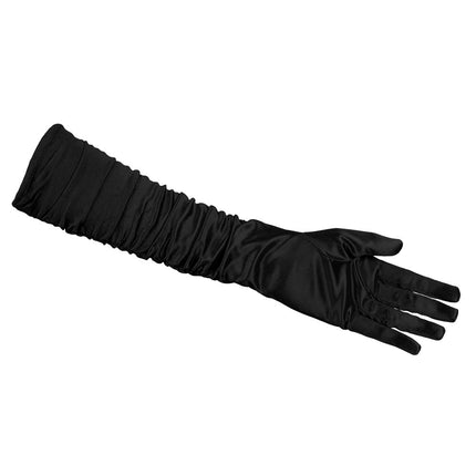 Lange Handschuhe Schwarz