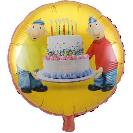 Buurman & Buurman Folienballon 45cm Leer