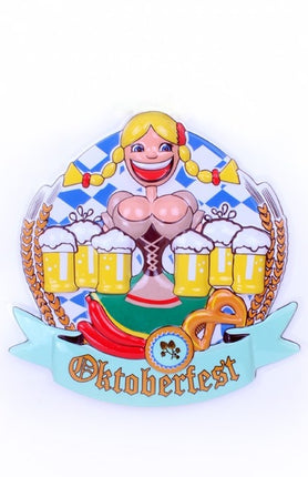 Oktoberfest Wanddekoration Bier 44cm