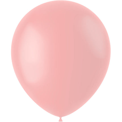 Hellrosa Luftballons Puderrosa 33cm 10Stk