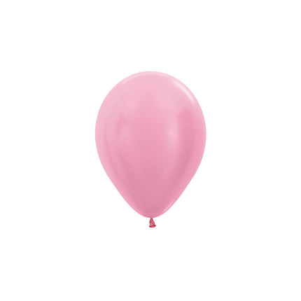 Ballons Perle Rosa 12cm 50Stück