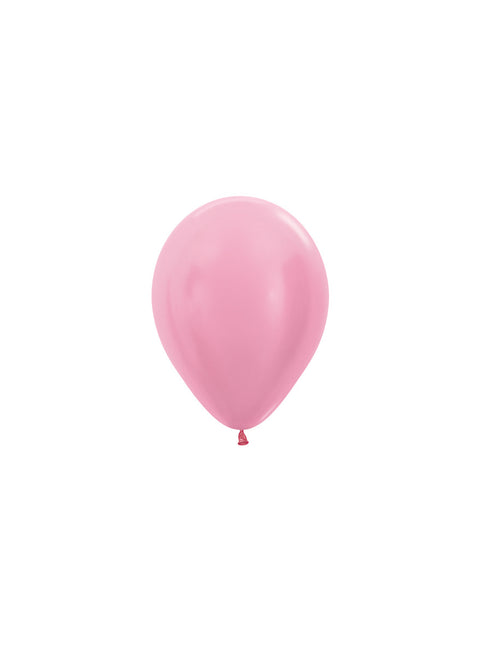 Ballons Perle Rosa 12cm 50Stück