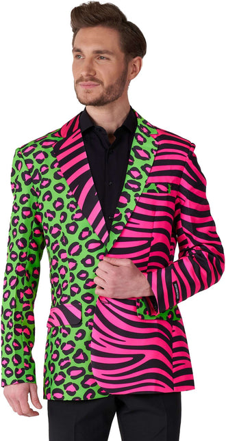 Panther Tiger Neon Blazer Männer Suitmeister