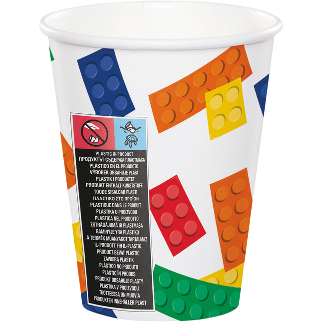 Lego Becher 256ml 8Stk