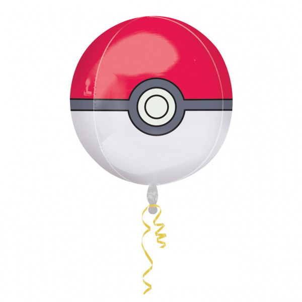 Pokemon Helium Ballon Pokeball 40cm leer