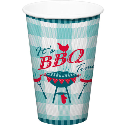 BBQ Becher Pappe 700ml 8St.