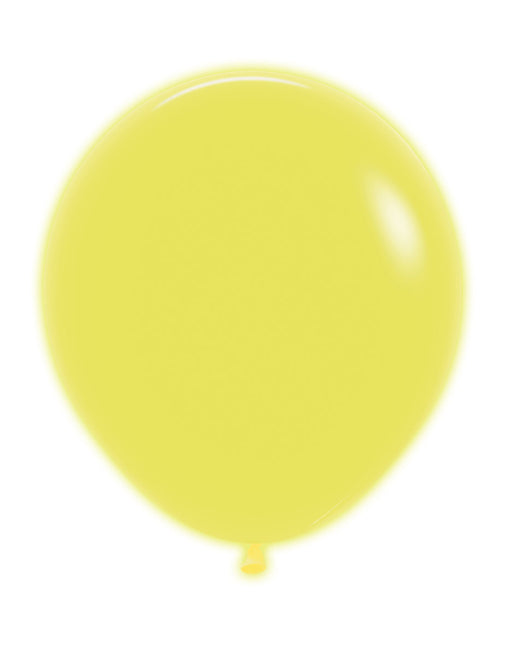 Ballons Neongelb 45cm 25Stk