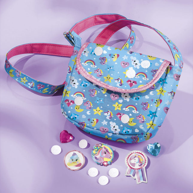 Regenbogen Einhorn 2-in-1 Bastelset