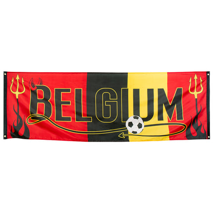 Belgien Banner Fußball 2.2m