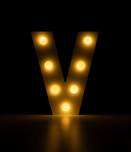 V Light Letter 16,5cm