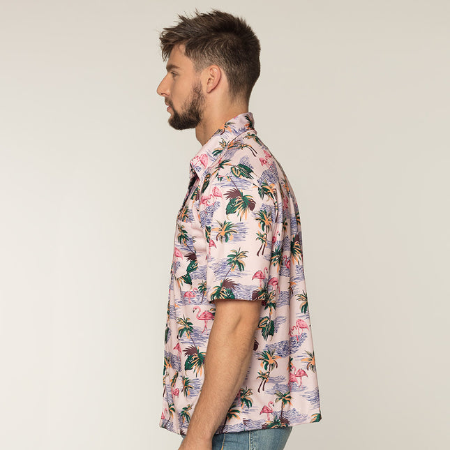 Flamingo Shirt Männer