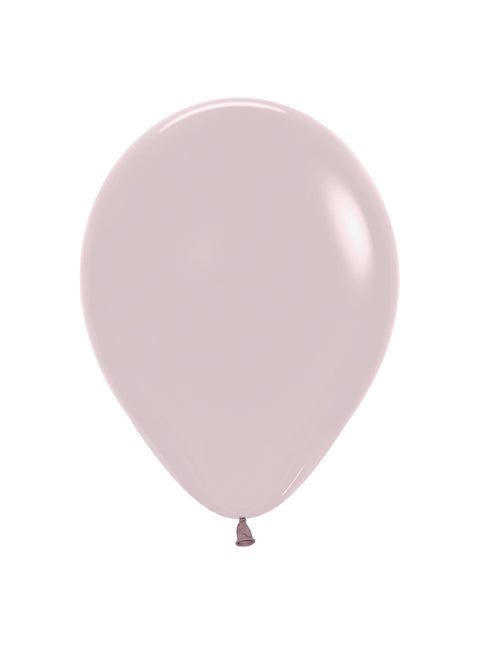 Ballons Pastell Dämmerung Rose 23cm 50Stk