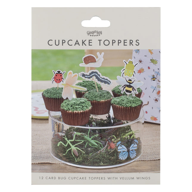 Waldtier Cupcake Toppers 12 Stk.