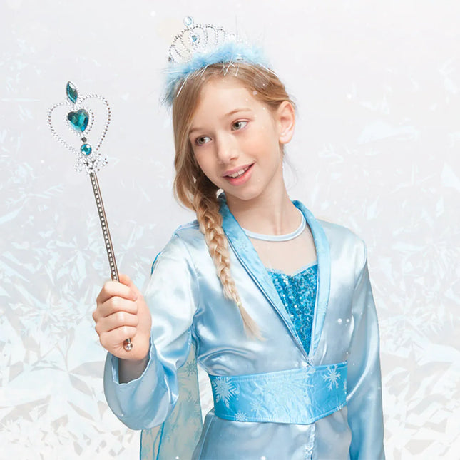 Schnee Prinzessin Kleid Mädchen