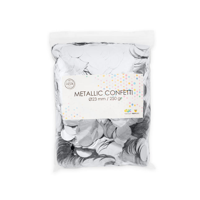 Silber Konfetti Metallic 250gr