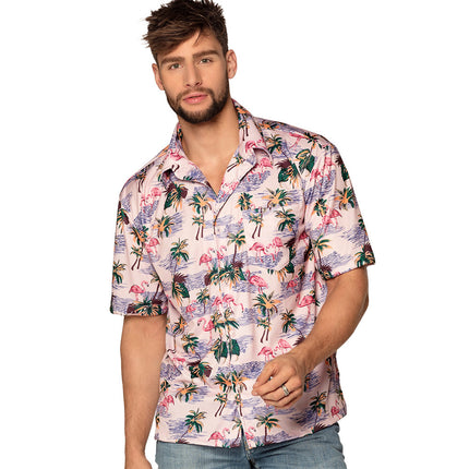 Flamingo Shirt Männer