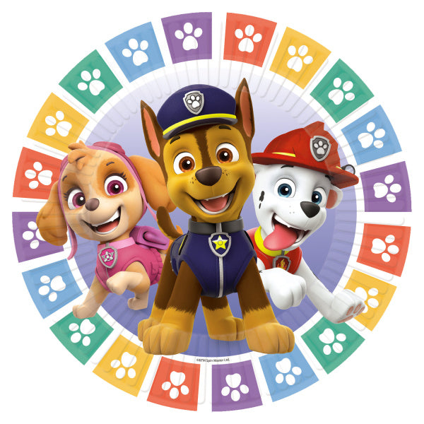 Paw Patrol Teller 18cm 8Stück