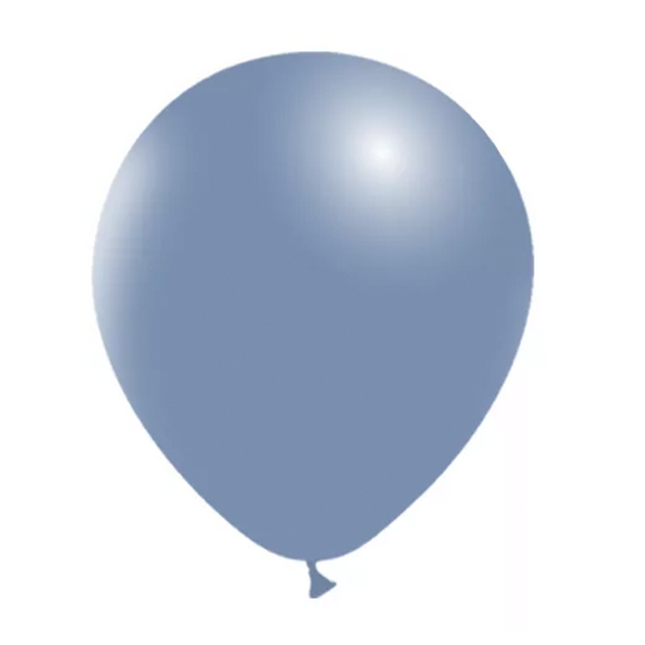 Blaue Ballons Vintage 30cm 50Stk