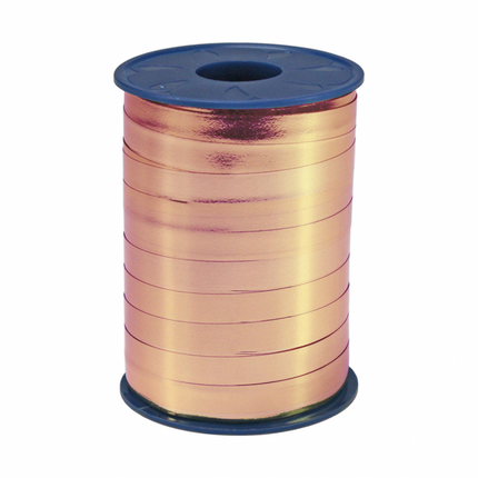 Rose Gold Ribbon Metallic 5mm 250m