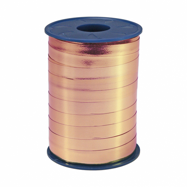 Rose Gold Ribbon Metallic 5mm 250m