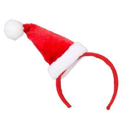 Weihnachten Haarband Weihnachtsmütze Rot