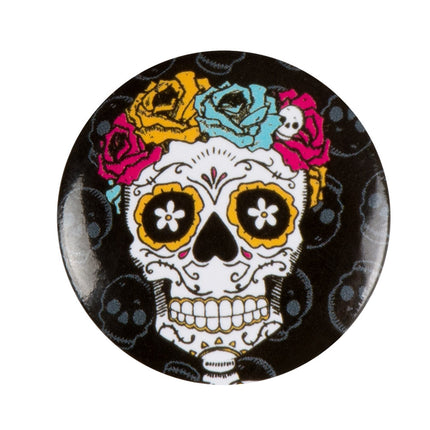 Day Of The Dead Buttons 4pcs