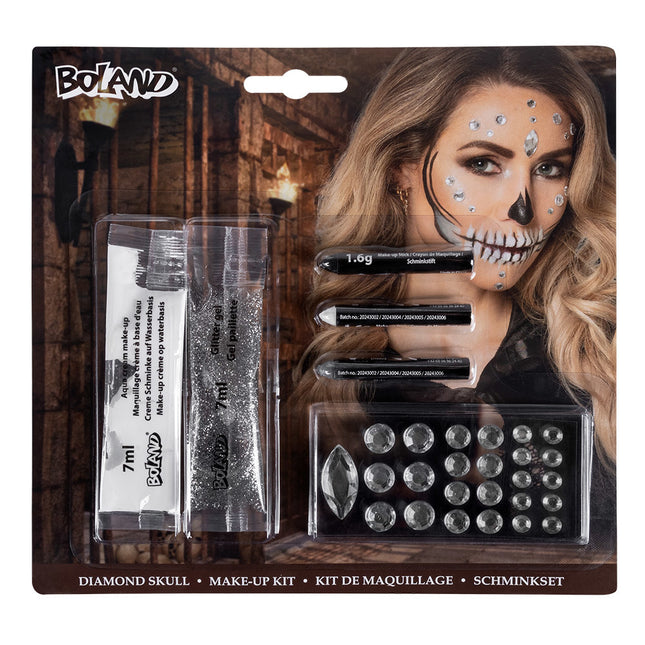 Halloween Makeup Set Diamanten