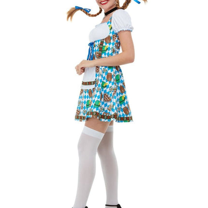 Dirndlkleid Oktoberfest Brezeln