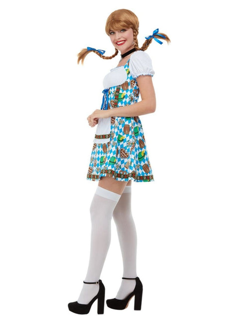 Dirndlkleid Oktoberfest Brezeln