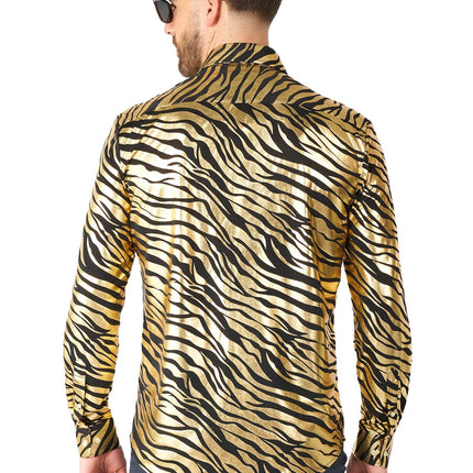 Tiger Gold Shirt Männer OppoSuits