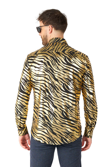 Tiger Gold Shirt Männer OppoSuits